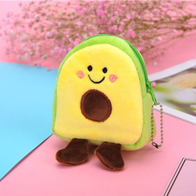 Plushie Avocado Coin Purse Plushie, 3.5" | 9 cm plush toy – – – Image 5 | Plushie Produce