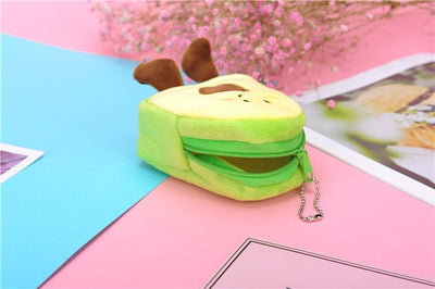 Plushie Avocado Coin Purse Plushie, 3.5" | 9 cm plush toy – – – Image 7 | Plushie Produce