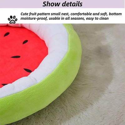 Plushie Avocado Pet Bed, For Pets up to 39 lbs (18 kgs) plush toy – – – Image 3 | Plushie Produce