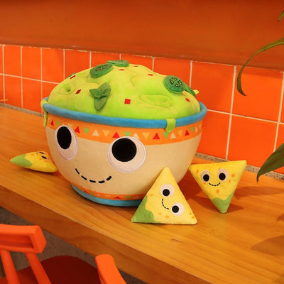 Plushie Bowl of Guacamole - Cute Food Toy, 11" | 27 cm plush toy – – – Image 2 | Plushie Produce