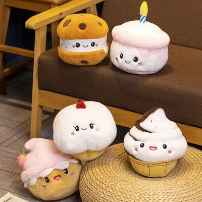 Plushie Cartoon Cupcake, Five Styles, 6-10" | 15-25 cm plush toy – – – Image 10 | Plushie Produce
