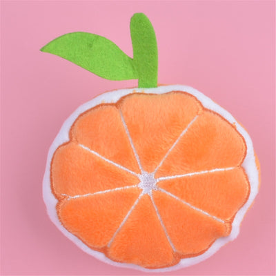 Plushie Fruit and Vegetable Refrigerator Magnet, 10 Foods, 2-3" | 5-8 cm plush toy – – 6cm orange – Image 13 | Plushie Produce