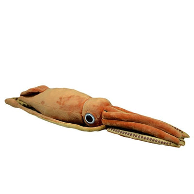 Plushie Jumbo Lifelike Giant Squid, 31-51" | 78-130 cm plush toy – – 2.6 ft (78 cm) – Image 1 | Plushie Produce