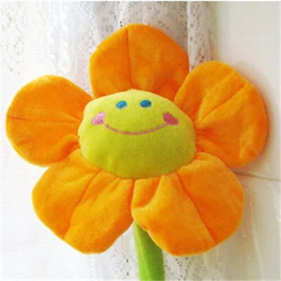 Plushie Jumbo Stemmed Cartoon Flowers, 12-34" | 30-85 cm plush toy – – Orange – Image 5 | Plushie Produce