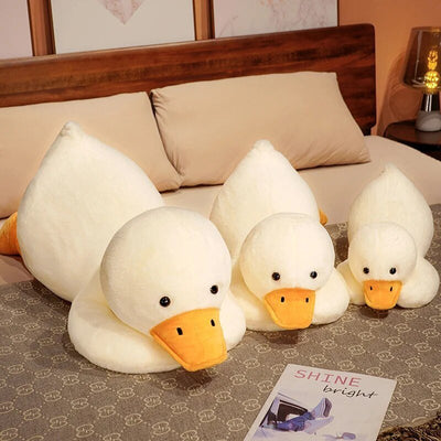 Plushie Jumbo White Duck, 2-3.3' | 60-100 cm plush toy – – – Image 2 | Plushie Produce