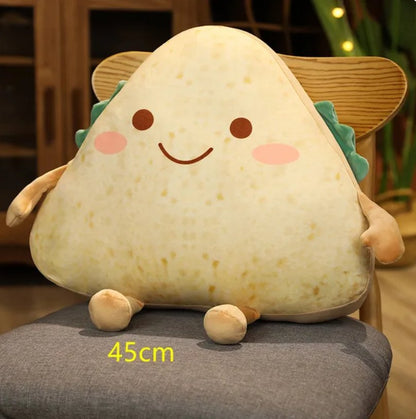 Kawaii Sandwich Slice Plushie: Four Styles, 12-18 in | 30-45 cm