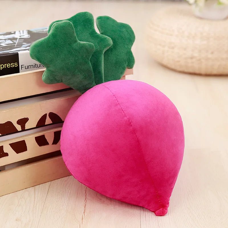 Plushie Lifelike Radish Decor, 16-28" | 40-70 cm plush toy – – – Image 2 | Plushie Produce