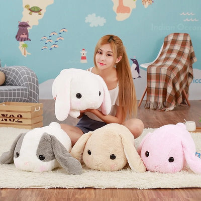 Plushie Long-eared Rabbit, 16" | 40 cm plush toy – – – Image 5 | Plushie Produce