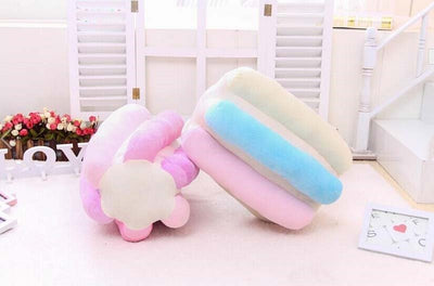 Plushie Rainbow Marshmallow, Two Colors, 14" | 35 cm plush toy – – – Image 5 | Plushie Produce