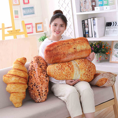 Plushie Realistic Bread Throw Pillow: 14 Varieties, 12-20" | 31-50 cm plush toy – – – Image 16 | Plushie Produce