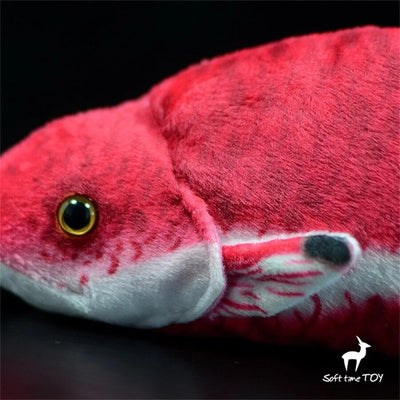 Plushie Realistic Cuban Arowana Fish, 10" | 25 cm plush toy – – – Image 6 | Plushie Produce