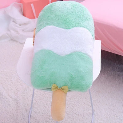 Plushie Realistic Fruit Popsicles, Six Flavors, 22" | 55 cm plush toy – – Green – Image 12 | Plushie Produce