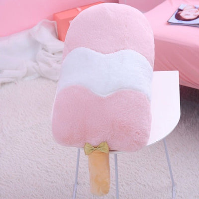 Plushie Realistic Fruit Popsicles, Six Flavors, 22" | 55 cm plush toy – – Pink – Image 8 | Plushie Produce