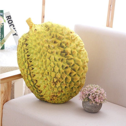 Plushie Realistic Fruit Throw Pillows, Six Fruits, 1.5-2.3' | 45-70cm plush toy – – Durian – Image 5 | Plushie Produce