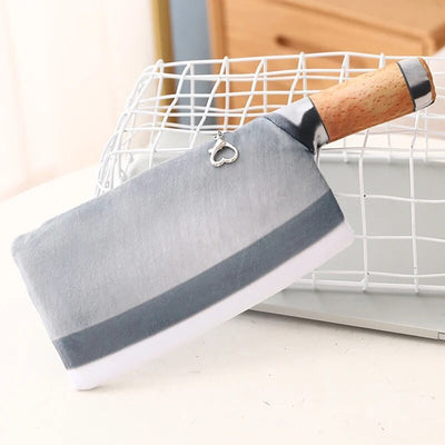 Plushie Realistic Kitchen Knife Bag, Two Styles, 10-13" | 26-33 cm plush toy – – about 26CM square – Image 7 | Plushie Produce