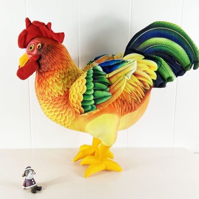 Plushie Realistic Rooster, 14-18" | 35-45 cm plush toy – – – Image 4 | Plushie Produce