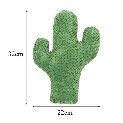 Plushie Saguaro Cactus Catnip Toy for Cats, 9-18" | 24-46 cm plush toy – – Avocado/Medium – Image 5 | Plushie Produce