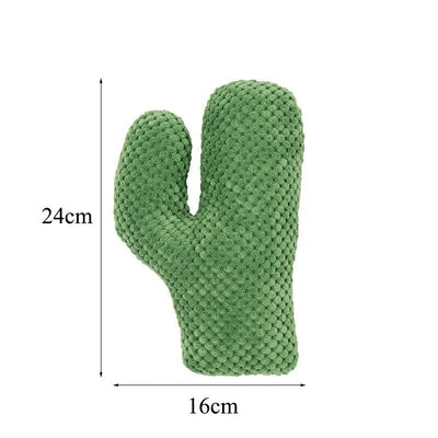 Plushie Saguaro Cactus Catnip Toy for Cats, 9-18" | 24-46 cm plush toy – – Avocado/Small – Image 10 | Plushie Produce