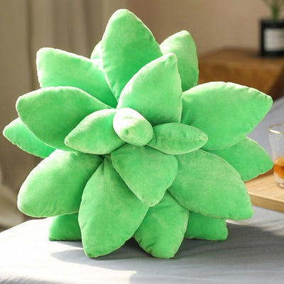 Plushie Succulent, Four Colors, 10-18" | 25-45 cm plush toy – – Grass Green – Image 10 | Plushie Produce