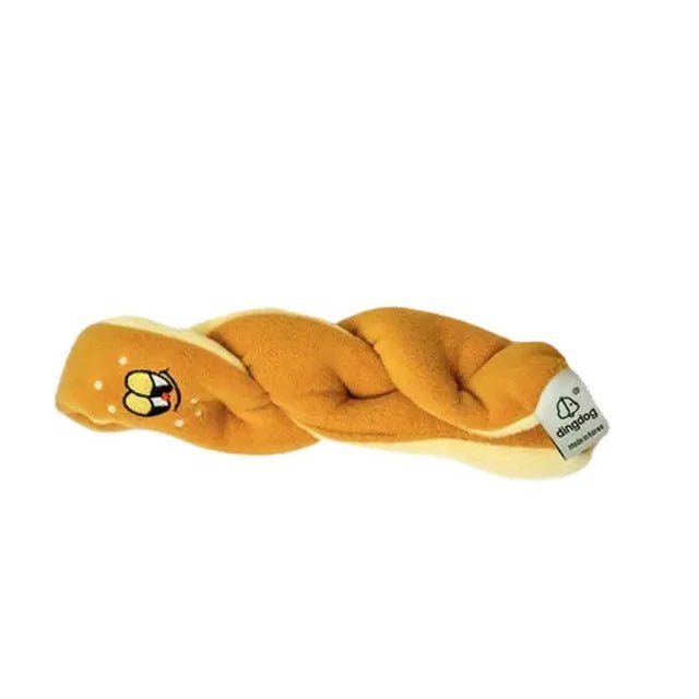 Pretzel Plush Dog Toy