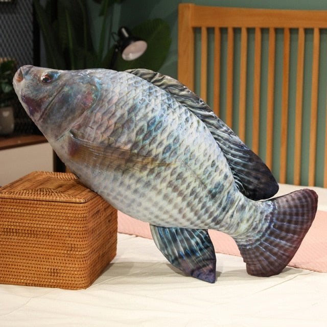 Realistic Fish Jumbo Plush, 1-3.1 ft | 30-100 cm Plushie Produce