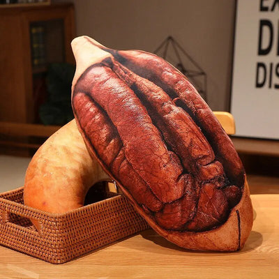 Realistic Food Nut Throw Pillow, 16-22" | 40-55 cm plush toy – – – Image 9 | Plushie Produce