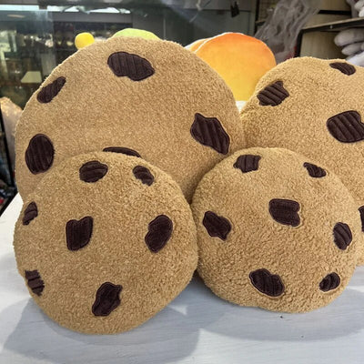 Realistic Plush Chocolate Chip Cookie, 11-18" | 28-45 cm plush toy – – – Image 5 | Plushie Produce
