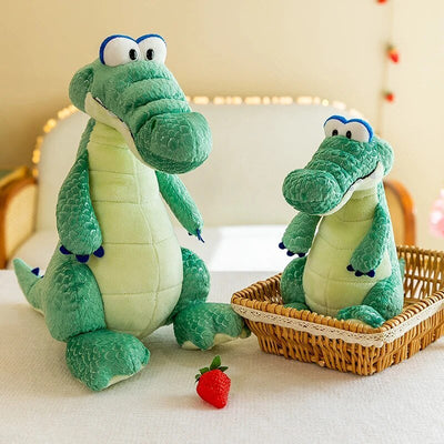 Sitting Cartoon Crocodile Plushie, 12-20" | 30-50 cm plush toy – – – Image 5 | Plushie Produce